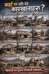 Nepal Government-Owned Factories: closed
