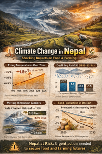 Climate Change Data Nepal Bhuone