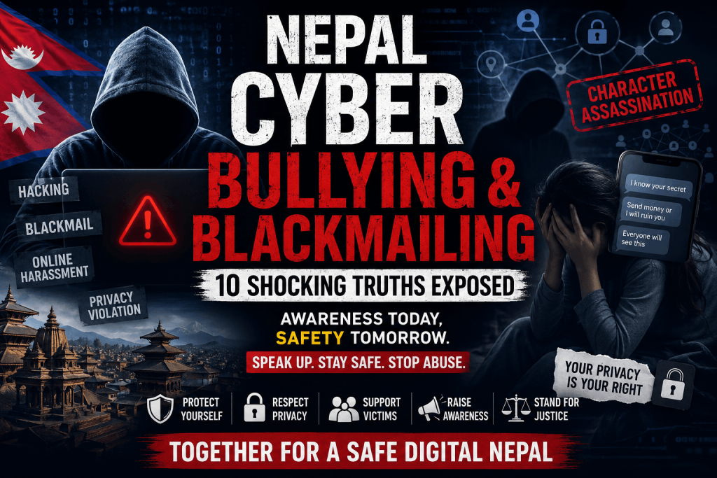Nepal Cyber Bullying & Blackmailing